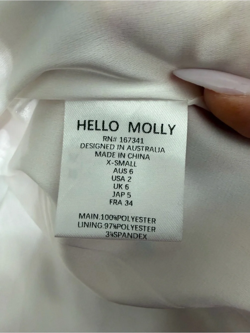 NEW Hello Molly Dreaming in Color Mini Print Dress, Size XS - Picture 8 of 8